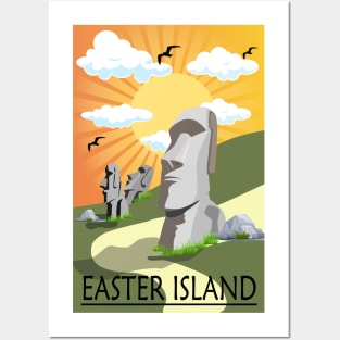 Easter Island Posters and Art